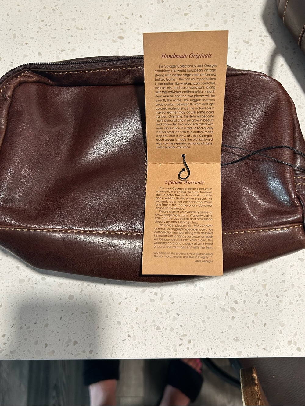 Jack Georges Voyager Toiletry Bag #7220